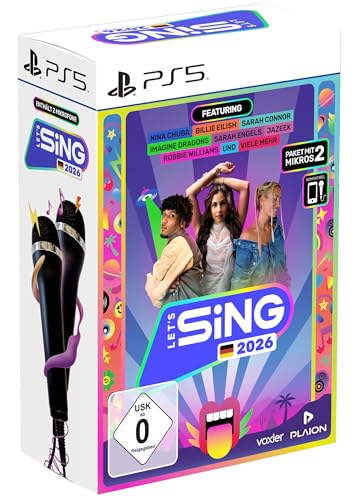 🔥 STARKER PREIS (-63%) Let's Sing 2026 German Version [+ 2 Mics] (PS5)