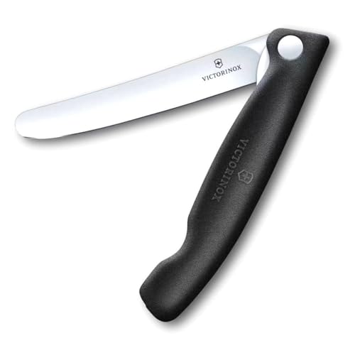(-22%) Victorinox Swiss Classic Faltbares Picknick-Messer, 11 cm, Schwarz