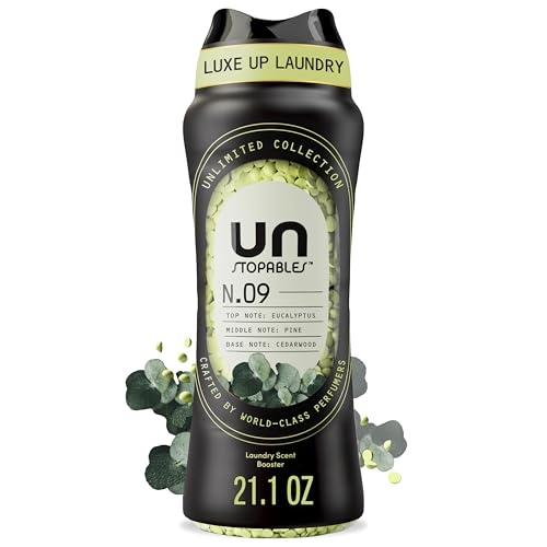 Downy Unstopables Unlimited Collection In-Wash Laundry Scent Booster Beads, No. 9, 21.1 OZ, Fine Fragrance and All - Day Freshness