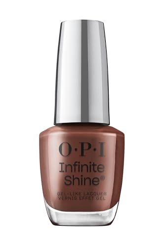 OPI Infinite Shine Lip Hot Liner | Opaque Neutral Dark Brown Long Wear Gel Like Crème Nail Polish | What's Your Mani-tude | Fall 2025