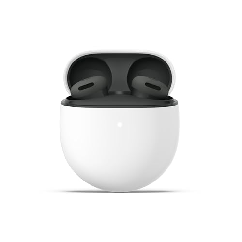 Google Pixel Buds 2a - Wireless Bluetooth Earbuds with Active Noise Cancellation and Transparency Mode - Lightweight, Comfortable Fit - 20-Hour Battery - Water Resistant - Built for Gemini - Hazel