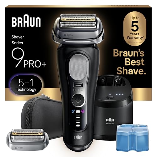 Braun Series 9 PRO+ Electric Shaver 6in1 SmartCare Wet Dry 9660CCPS