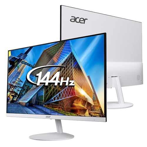 Acer SA272 P1 27 Inch Full HD IPS Ultra Slim (7.2mm Thick) Backlit LED Monitor I Zero Frame I 144Hz Refresh I 1 MS VRB I AMD FreeSync I 1xHDMI 1xVGA I