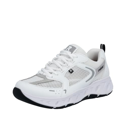 (-44%) Rieker Damen M6501 Sneaker Low Weiss 36