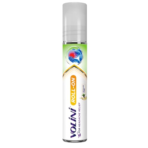 Volini Headache Relief Roll-On, 10ml, Instant Relief, with Clove & Mint, Non-Sticky, On-the-Go Relief - Pack of 1
