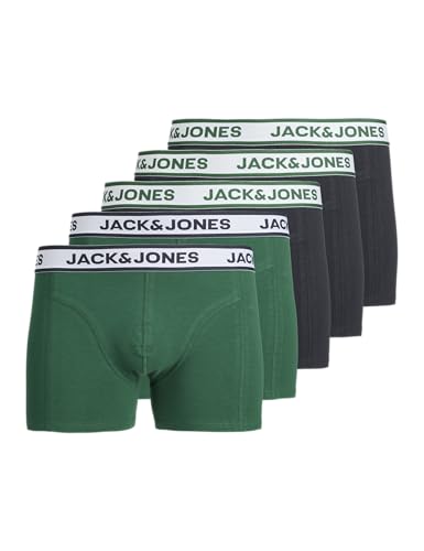 (-41%) Jacnolan Solid Trunks 5 Pack