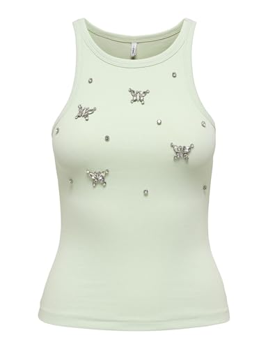 🔥 STARKER PREIS (-49%) ONLY Onlfiliz Life S/L Stone Tank Top Box JRS