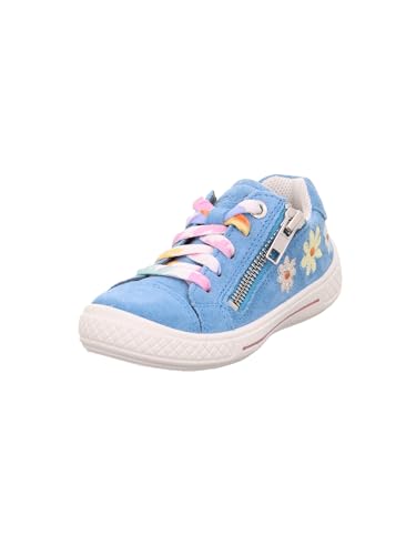 (-34%) Superfit Mädchen Tensy 1-000093 Sneaker, Hellblau Mehrfarbig 8400, 33 EU