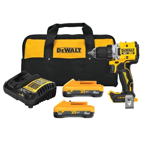 DEWALT 20V MAX XR DCD801 Brushless 3/8 in. Drill/Driver Kit
