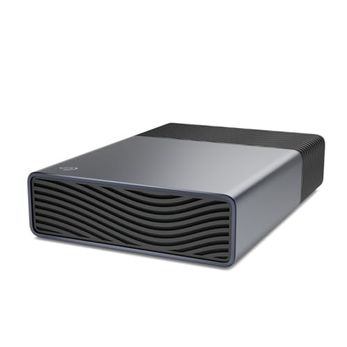 Seagate One Touch 8TB External Hard Drive Desktop HDD - USB-C, for Windows and Mac, with 3 yr Data Rescue Recovery Services, (STNB8000400) Seagate One