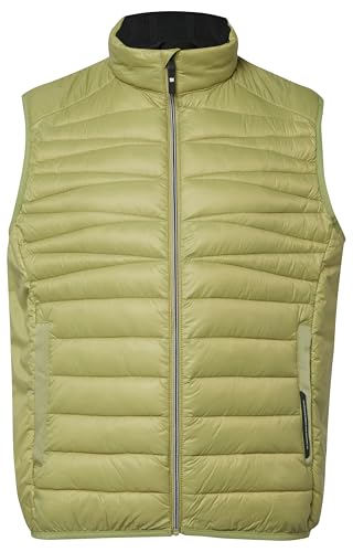(-50%) s.Oliver Herren Outdoor-Weste – gepolstert, Stehkragen, Reißverschluss