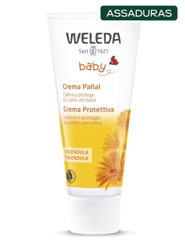 Weleda Babycreme de Calêndula | Proteção Natural Contra Assaduras | Fórmula Suave com Calêndula e Camomila | 75 ml