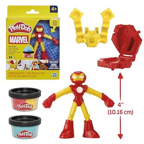 Play-Doh Marvel Iron Man Blast Launcher w/ Bendy Action Figure for $5.00 + free shipping w/ Prime