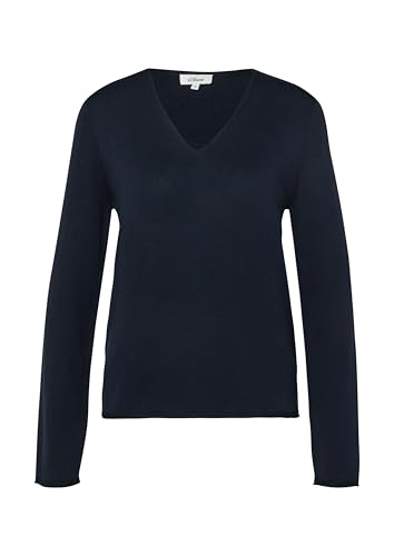 (-40%) s.Oliver Damen Strickpullover – V-Ausschnitt, Langarm, Regular Fit