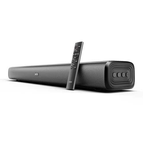 Mivi Hip Hop 500 Soundbar, 120 Watts, 2.2 Channel, HDMI, Bluetooth v5.3, AUX, USB, Remote Control, Made in India with Dual Built-in Subwoofers and Spe