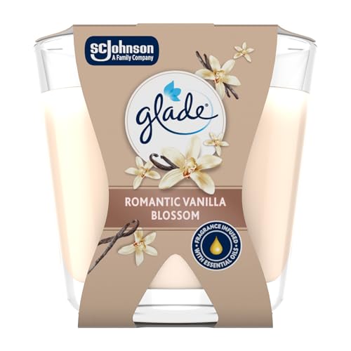 ⚡ BLITZDEAL (-56%) Glade Duftkerzen im Glas 6er-Pack Décor, Mit ätherischen Ölen, 6 Stück