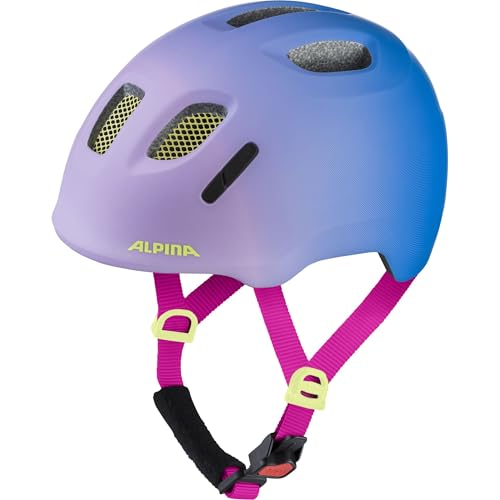 (-33%) ALPINA Ximo 2 L.E. Kinderfahrradhelm, Fading Purple matt, 49-54 cm