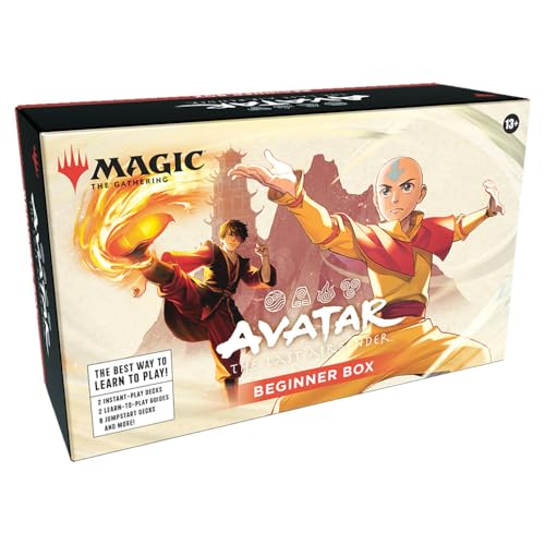 Magic: The Gathering | Avatar: The Last Airbender Beginner Box | 2-Player Card Game | Includes 2 Tutorial Decks, 8 Theme