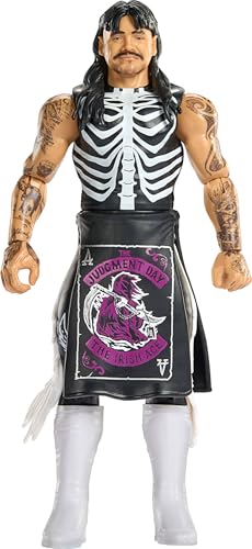 Mattel WWE “Dirty” Dominik Mysterio Action Figure, Main Event Series #160, 6-inch Collectible Superstar with 14 Articulation Points & Life-Like Look