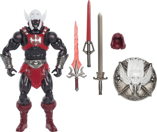 Masters of The Universe Masterverse Action Figure, Deluxe Collectible with 30 Articulations, Swappable Parts Or Armor, Motu 7-in Toy