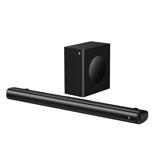 Boat Aavante 2.1 2450, 240W Signature Sound, 2.1-Channel with Wireless Subwoofer, BT v5.4, Multiple Ports, EQ Modes, Bluetooth Sound bar, Home Theatre