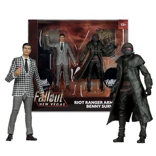 McFarlane Toys- Fallout New Vegas Riot Ranger Armor and Benny 2 Pack