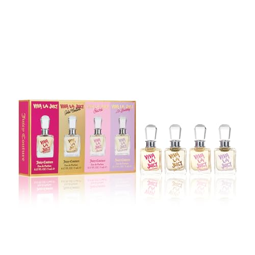 Juicy Couture Viva La Juicy Eau De Parfum, Women's Perfume with Notes of Mandarin, Gardenia & Caramel, Floral & Sweet, EDP Spray 0.17 Fl Oz (Pack of 1) Viva La Juicy