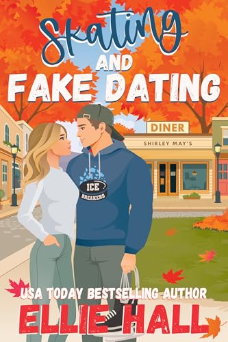 Skating and Fake Dating book cover