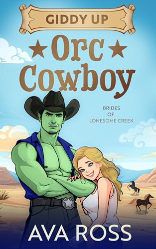 Giddy Up Orc Cowboy book cover