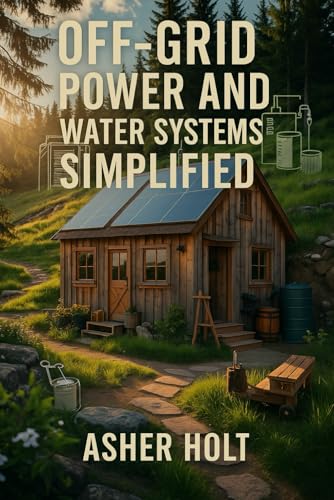 Cover of Off-Grid Power and Water Systems Simplified: How to Harness Solar, Collect Rainwater, and Build Energy Independence with DIY Solutions