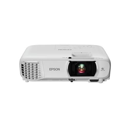 Epson Home Cinema 1100 3-Chip 3LCD Wireless 1080p Projector Streaming with Apple AirPlay, Miracast, Media Room/Gaming, 3