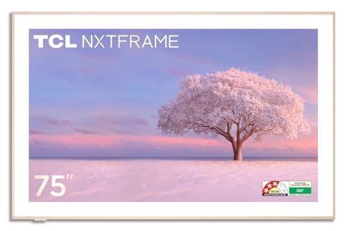 TCL 189 cm (75 inches) Frame Series 4K UHD Smart QLED Google TV 75A300W