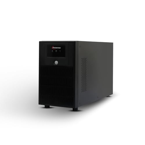 Microtek Desire Pro+ 1000VA UPS | 12V Battery | Simulated Sine Wave | Auto Restart | Input 140-300V AC | Output 220/230V ±10% | Ideal for PCs, Routers