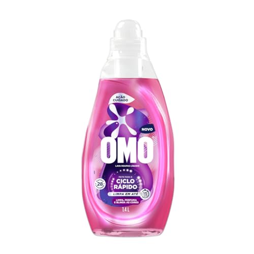 Lava-Roupas Omo: Cuidado em Ciclo Rápido 🧼