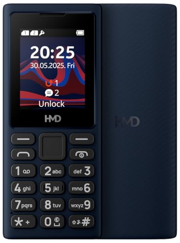 HMD 101 4G | Dual Sim Keypad Mobile Phone with Cloud Phone Apps Supports YouTube, YouTube Shorts, Facebook & Much More | Type C Fast Charging | 1-Year