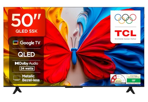 Get ₹53% Off on TCL 50S5K 50" FHD QLED Google TV - Now ₹27990 (Original ₹59990)