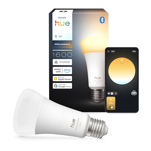 (-11%) Philips Hue Smart LED A60 Lampe, E27