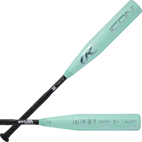 Rawlings | 2026 | ICON Baseball Bat | USA | 2 5/8" Barrel | 30" | -10