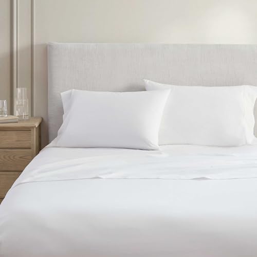 Martha Stewart 100% Cotton Sheet Set Quality cotton, deep pockets, and many color options make