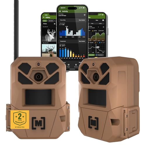 Moultrie Edge 2 Cellular Trail Camera 2-Pack