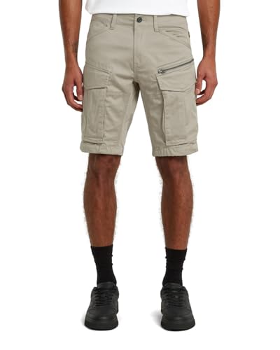 🔥 STARKER PREIS (-40%) G-STAR Raw C.V. Men's Rovic Zip Regular Shorts, Beige, 34W
