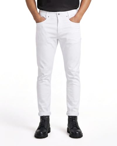 (-30%) G-STAR Men's D-STAQ 3D Slim Jeans, White, 32 W/34 L