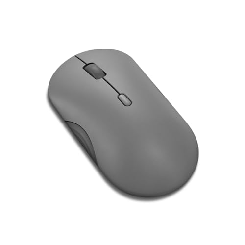 Lenovo 350 Bluetooth Silent Mouse, Dual Device Connectivity via Bluetooth 5.3, Upto 5million Button Clicks, 2400 DPI, IR Optical Sensor, Advnaced Dyna