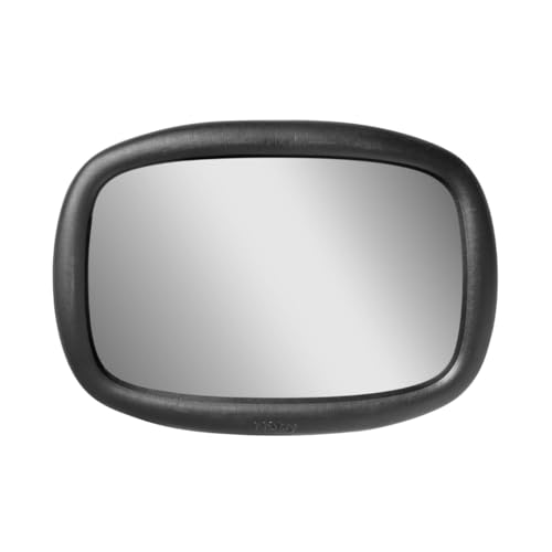 Nuby Safe & Secure Baby Car Mirror - 360° Rotating Joint | Universal Fit| Easy to Install | Shatter-resistant