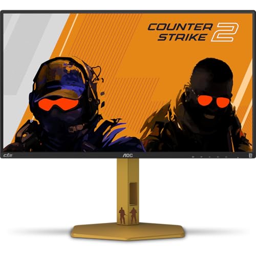 Monitor Gamer AOC AGON 25" 310Hz | CS2, 0.3ms, HDR400, IPS, Base Ajustável, CS25G