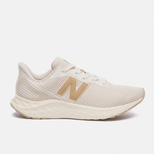 Tenis New Balance Fresh Foam Arishiv4 Feminino, Bege/Branco Off, 35