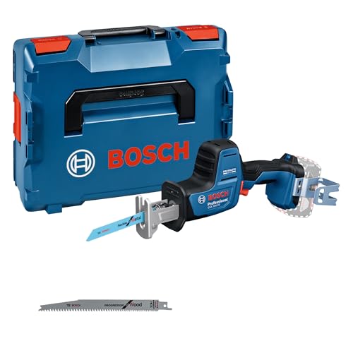 🔥 STARKER PREIS (-52%) Bosch PRO 18V System Akku Säbelsäge GSA 18V-24 (inkl. S922EF, S2345X, Leiterhaken-Set, L-BOXX)