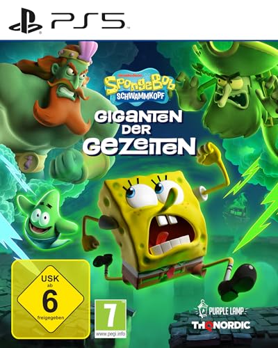 (-43%) Spongebob Schwammkopf : Giganten der Gezeiten - PlayStation 5