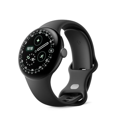 Google (グーグル) Pixel Watch 4 Wi-Fiモデル 41mm GA09958-US [Matte Black アルミケース/Obsidian アクティブ バンド]