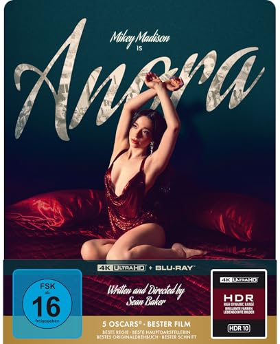 Anora - Limitiertes SteelBook (4K Ultra HD + Blu-ray) [4K UHD]